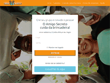Tablet Screenshot of amigosecreto.com.br